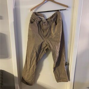 L.L. Bean Men's Tan Comfort Waist Pants